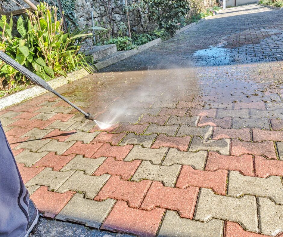 Gymea Bay driveway cleaning