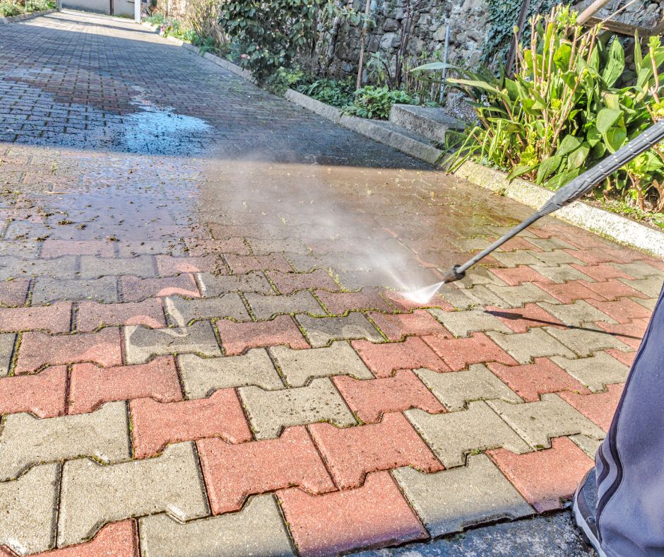 Gymea Bay driveway cleaning
